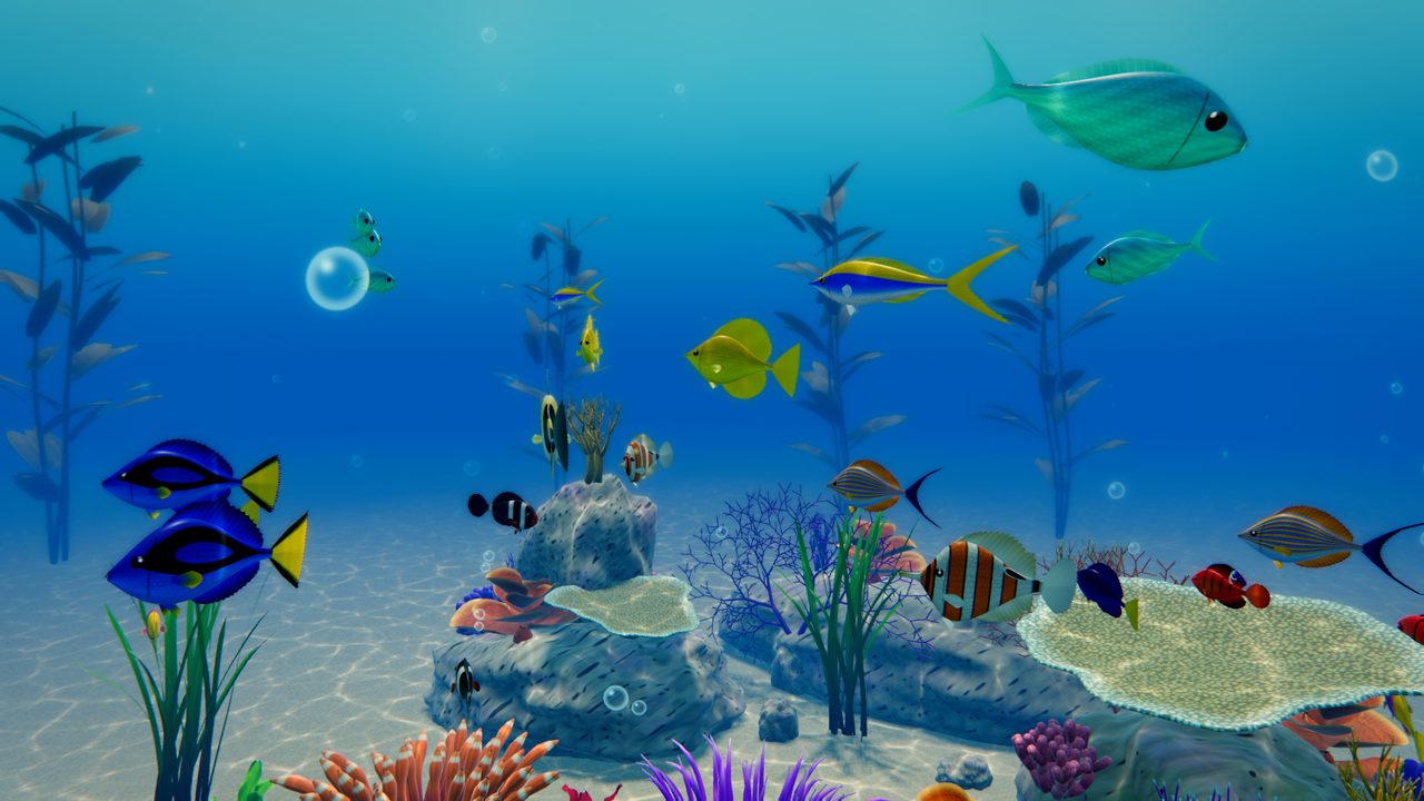 Real-time render from our engine
